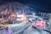 Крупнейший в мире снежный лабиринт построили в Польше